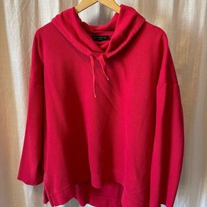 Banana Republic Bright Red oversized Pullover.